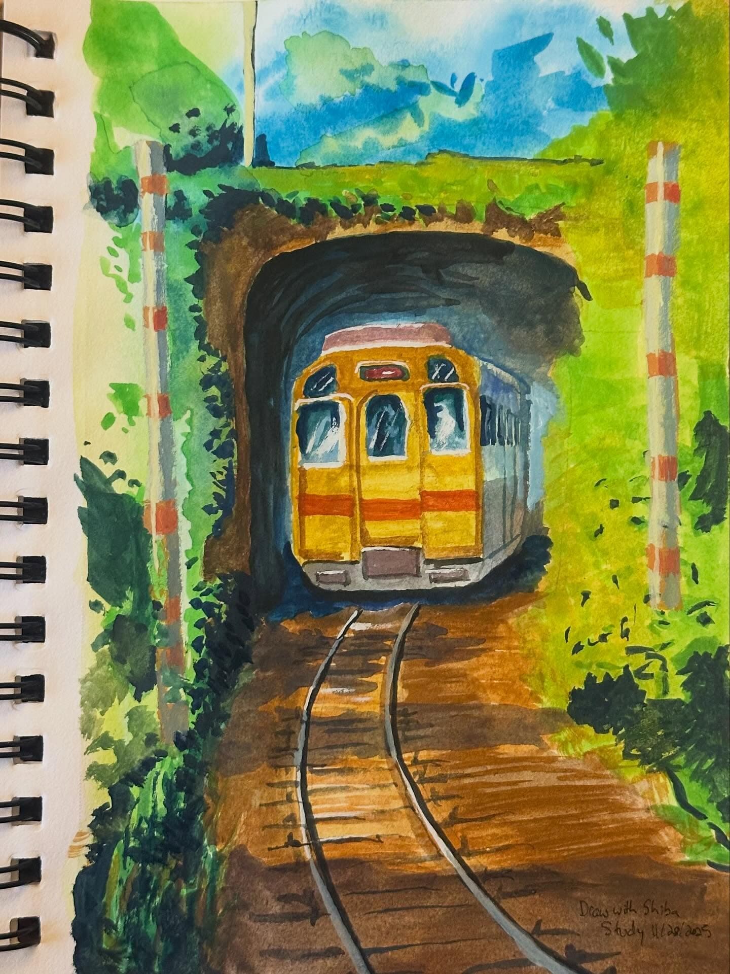 Style studies: Ghibli & Urban Sketch