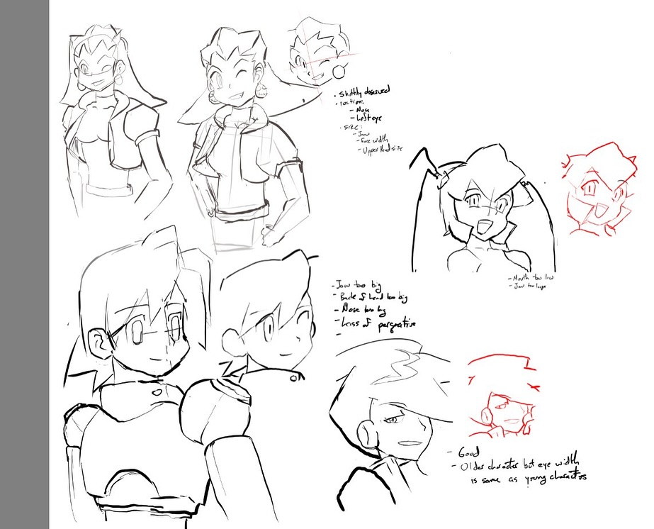 Anime style practice