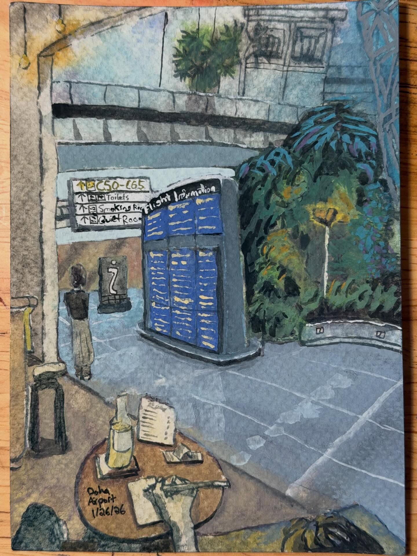 Passing thru Doha Airport